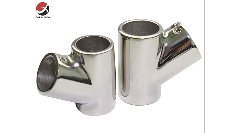  不鏽鋼60度(du)三通船用五金(jin)配件