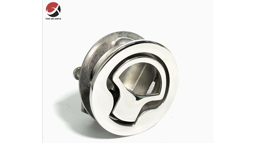 不鏽鋼鎖體地(dì)闆扣 釣魚艇遊(yóu)艇艙蓋甲闆拉(lā)手