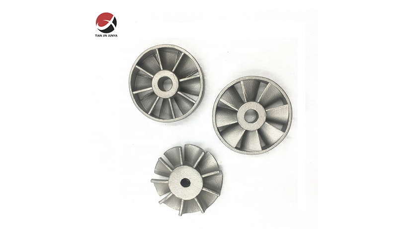 不鏽鋼(gang)鑄造定制件(jiàn)葉輪泵配件(jiàn)